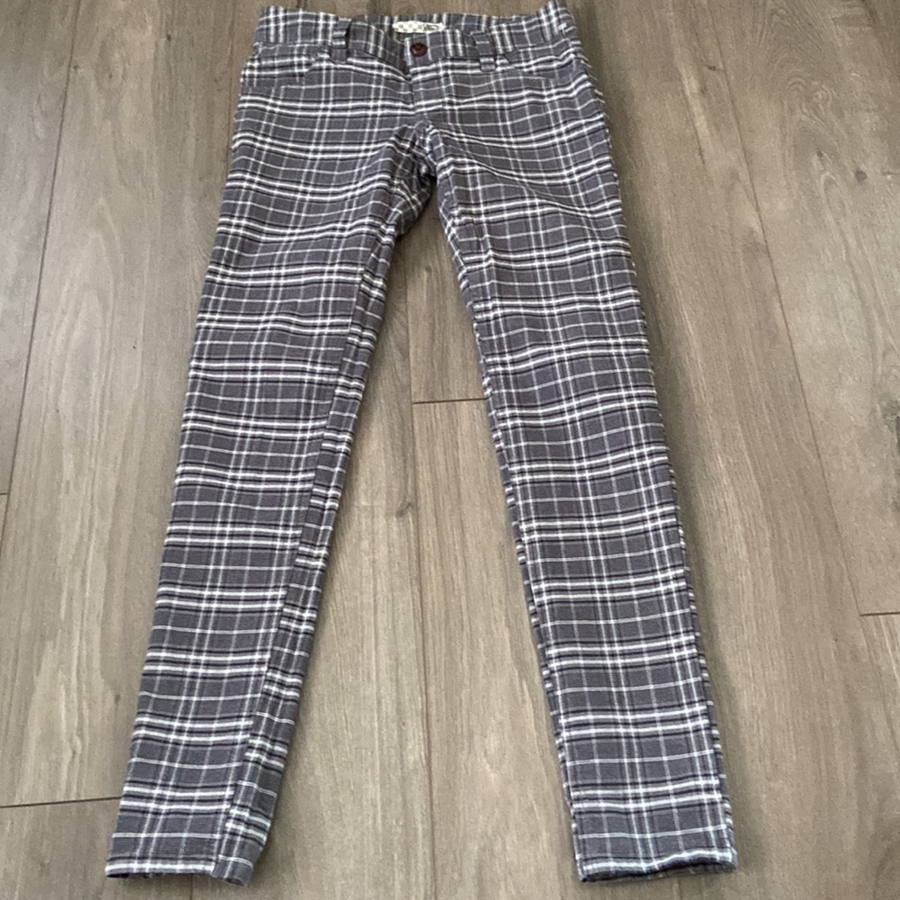 Vans Skinny Plaid Skater Jeans View 2
